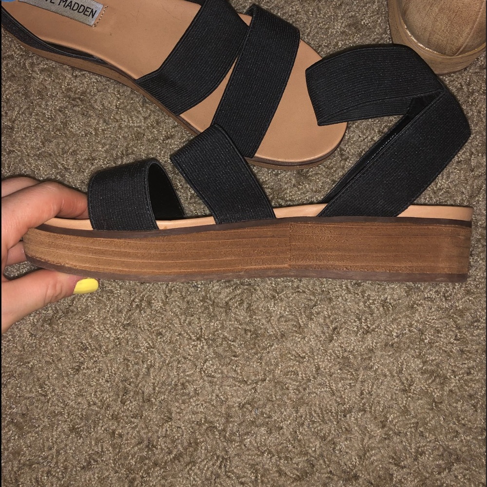 Steve Madden platform sandals NEVER WORN